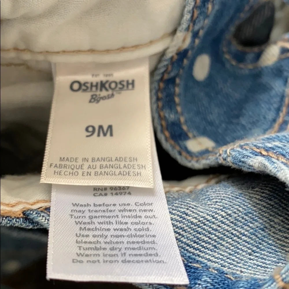 OshKosh Polka Dot Overalls